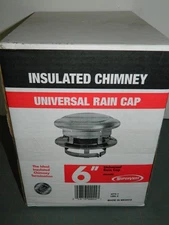 SuperVent Universal 6” Stainless-Steel Chimney Cap JSC6URC Selkirk FREE SHIP