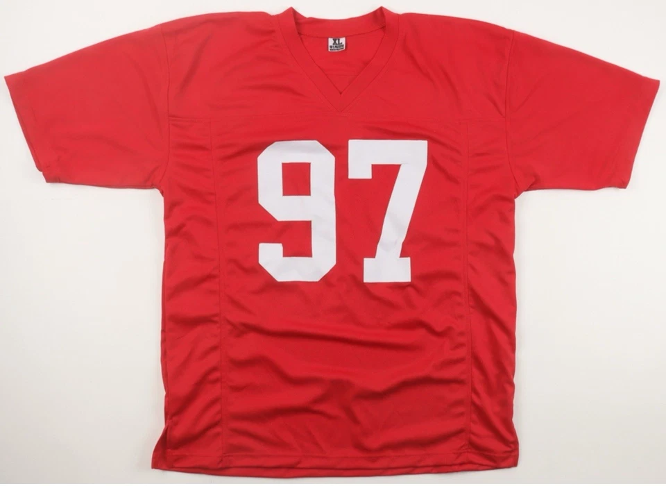 CAMISETA PERSONALIZADA FIRMADA POR CORNELIUS BENNETT ALABAMA JSA Foto 3 de 3