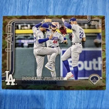 Topps 2025: Dodgers Swagger Memorial Day Camo 11/25 Short Print 🔥⚾️🇺🇸