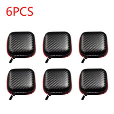 EVA Zipper Storage Case for Wired Earphones and Headphones - Portable Organizer