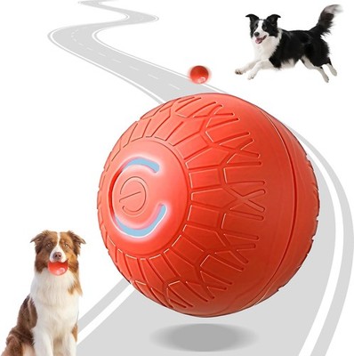 Interactive Duraspin Dog Ball, Self-Bouncing Vibrating & Auto-Rolling, Auto Stop