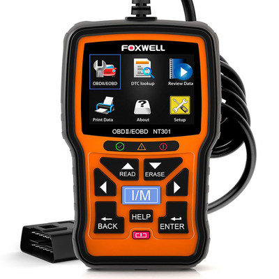 FOXWELL NT301 Profi KFZ OBD2 Diagnosegerät Scanner Auslesegerät Code Reader