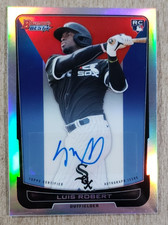 2020 Bowman's Best Refractor Luis Robert Auto RC /99 Chicago White Sox Autograph