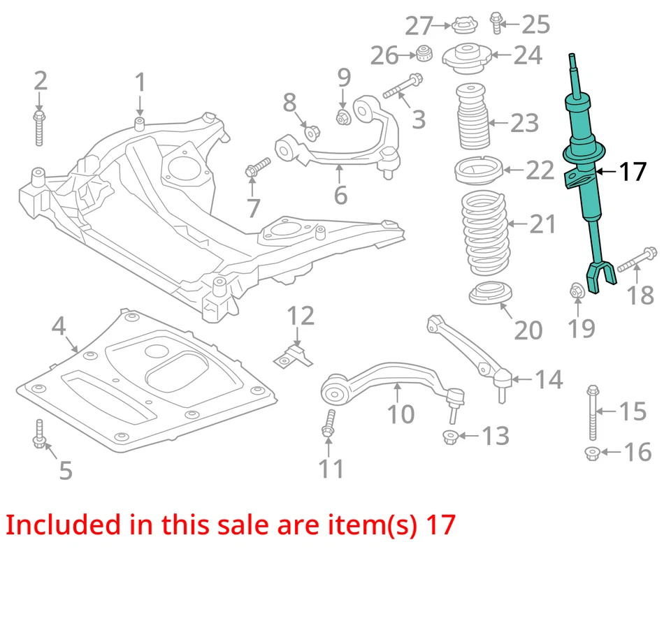 Conjunto de resorte amortiguador EDC delantero izquierdo BMW M5 M6 F06 F10 F12 2012-2019 FABRICANTE DE EQUIPOS ORIGINALES Foto 3 de 4