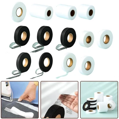 Stoffband Stofftuch Vlies DIY -Nähwerk DIY -Projekt Bügeleisen Auf Saumband - Bild 1 von 4