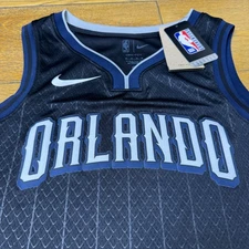 Nike Orlando Magic City Edition Swingman Authentic NBA Blank Jersey Medium 44