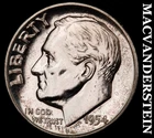 1954 Roosevelt Dime- Lustrous Choice Gem Proof   No Reserve  #i6191