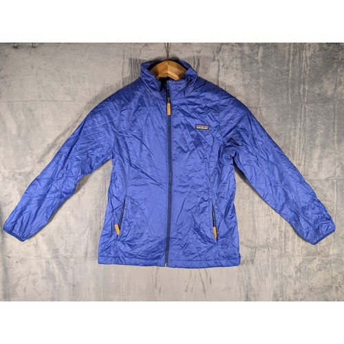 Patagonia Kids' Nano Puff Insulated Quilted Jacket Blue Size XL 14