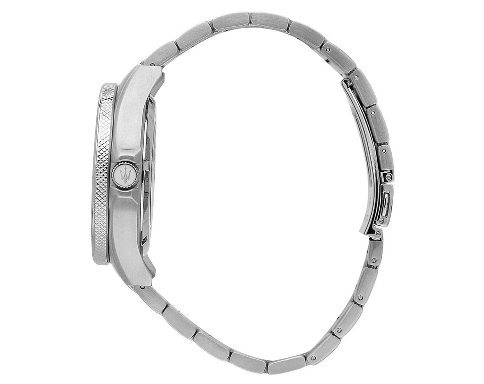 Maserati Sfida Automatic Men's Watch R8823140008 Steel Black Gold Luxury Watch - Image 4 of 4