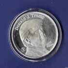 Trump 45th President - 2016 - 1 Troy Ounce Silver Round - Portrait & White House