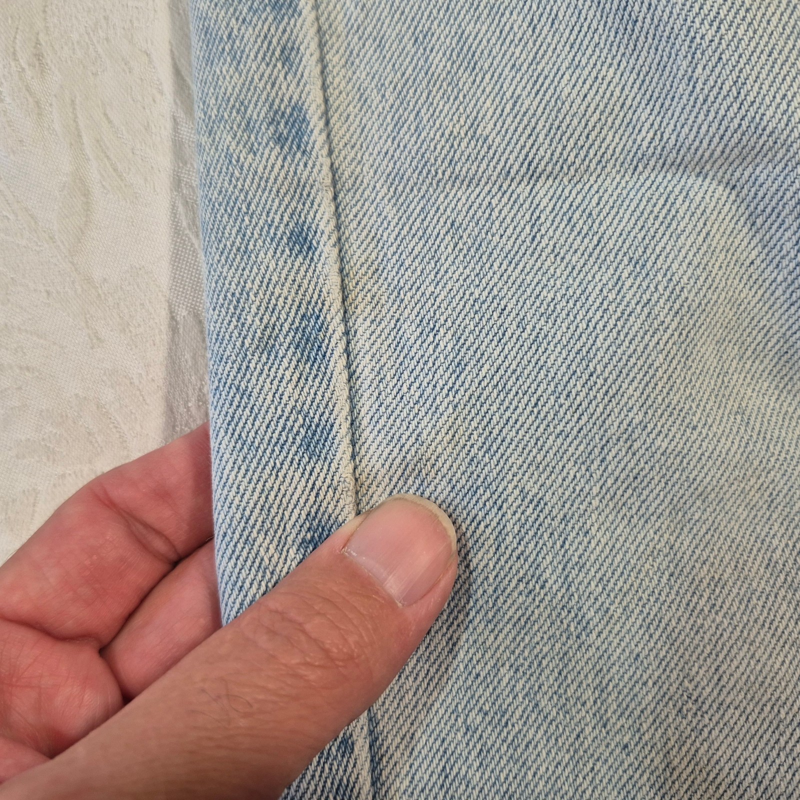 VTG LEVIS 551 RELAXED FIT TAPERED LEG SIZE 11 JR MEDIUM 30x29 MADE IN USA thumbnail 5