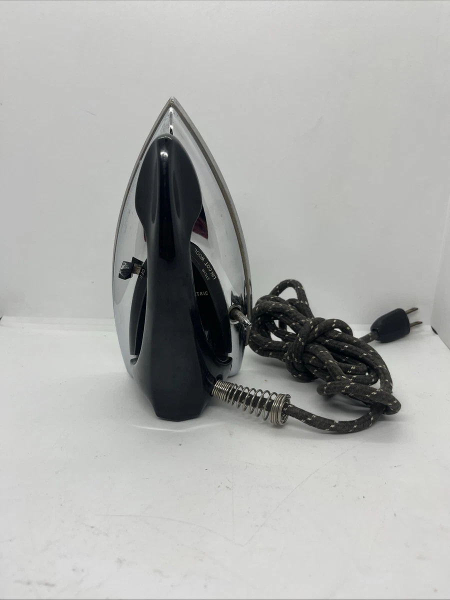 GE Steam and Dry Iron 年代物 レトロ 動作確認済み General Electric