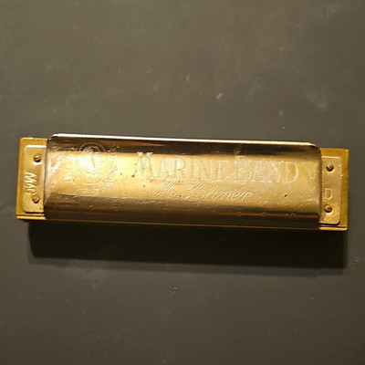 HOHNER Marine Band 1896 Diatonic Harmonica Key of G Square Hole w/ Case