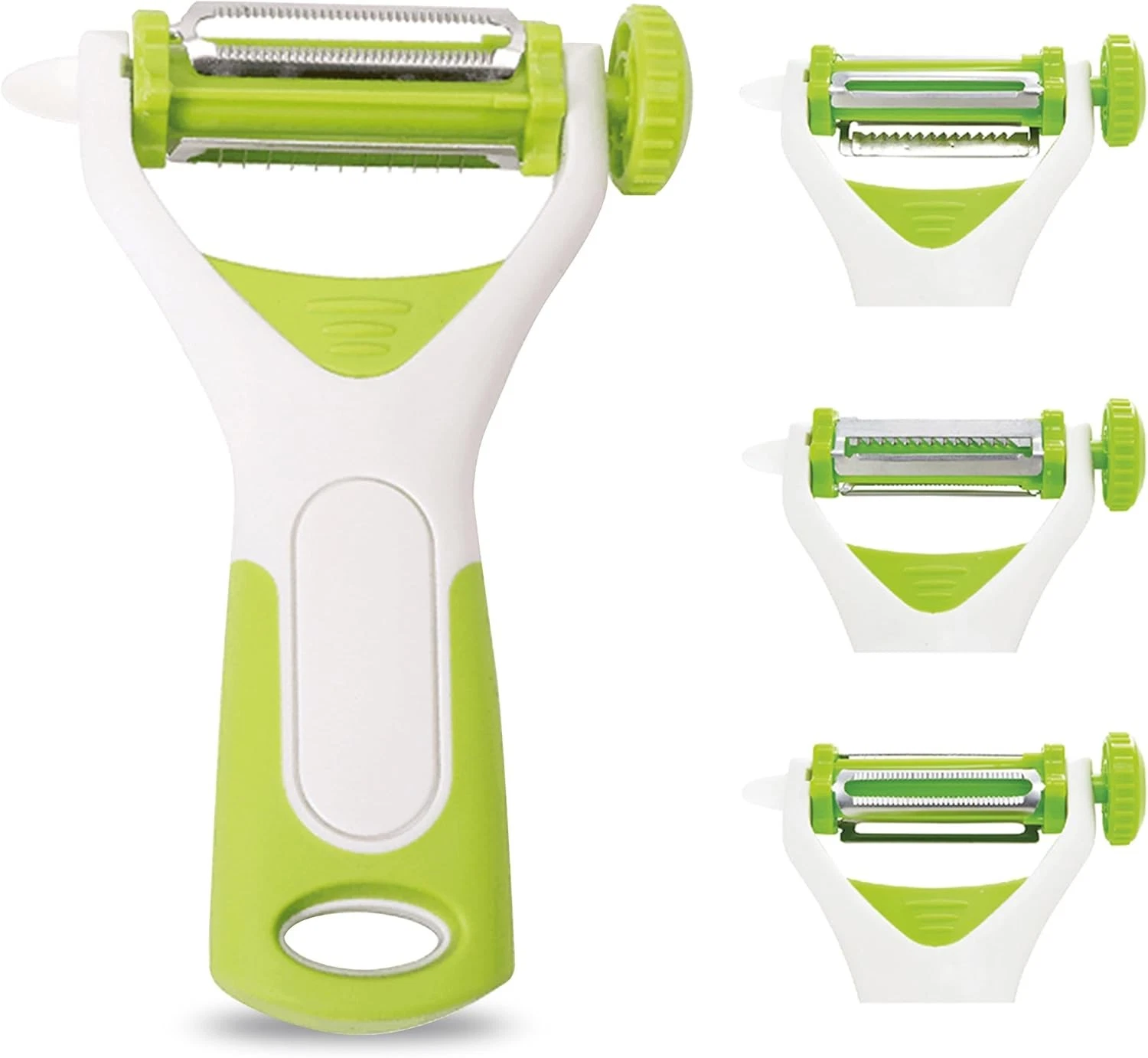 3 in 1 Food Peeler Straight Julienne Serrated Potato Veg Fruit Slicer