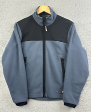 REI Coop Fleece Jacket Womens Medium Gray Black Hiking Camping Outdoors