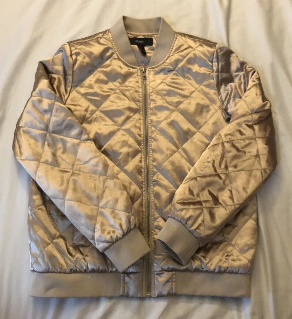 Forever 21 gold clearance jacket