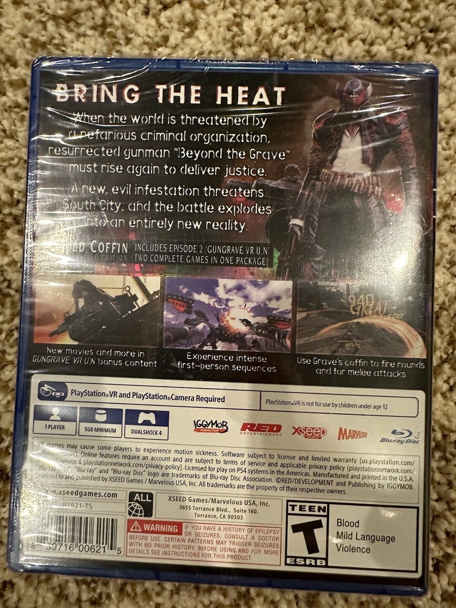 GunGrave VR Loaded Coffin Special Limited Edition (PSVR, PS4