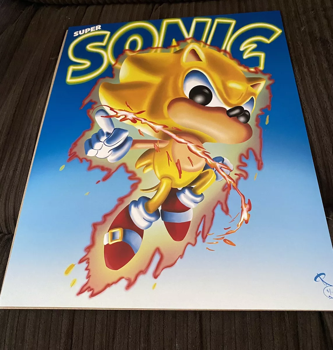 Fleetway Super Sonic - Fleetway - Posters and Art Prints