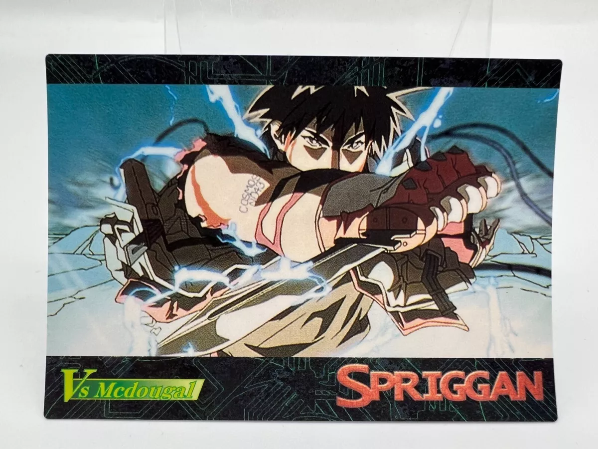 SPRIGGAN card SHINSEISHA Japanese Vintage Rare F/S