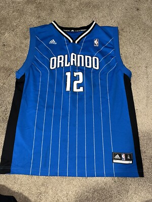 Dwight Howard Orlando Magic Vintage Basketball Adidas Authentic Blue Jersey 