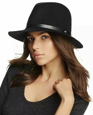 Rag & Bone Wool Fedora With Leather Band Size L Rag & Bone Wool Fedora With Leather Band | Neiman Marcus main image 2