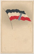 Patriotische AK, Fahne,  Reserve Infanterie Regiment No.81 (6543a)
