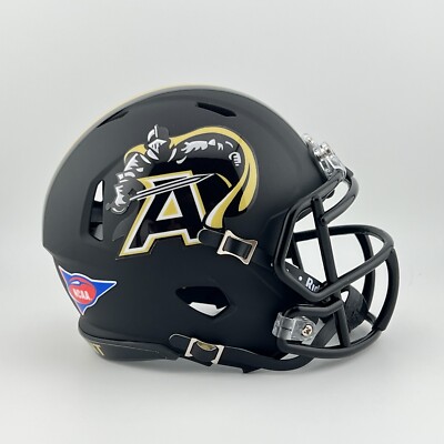 dark knight football helmet Metal HBC Armor Shop this collectible Speed Replica football helmet is made specifically for fans of the Army Black Knights Army Black Knights CUSTOM Concept