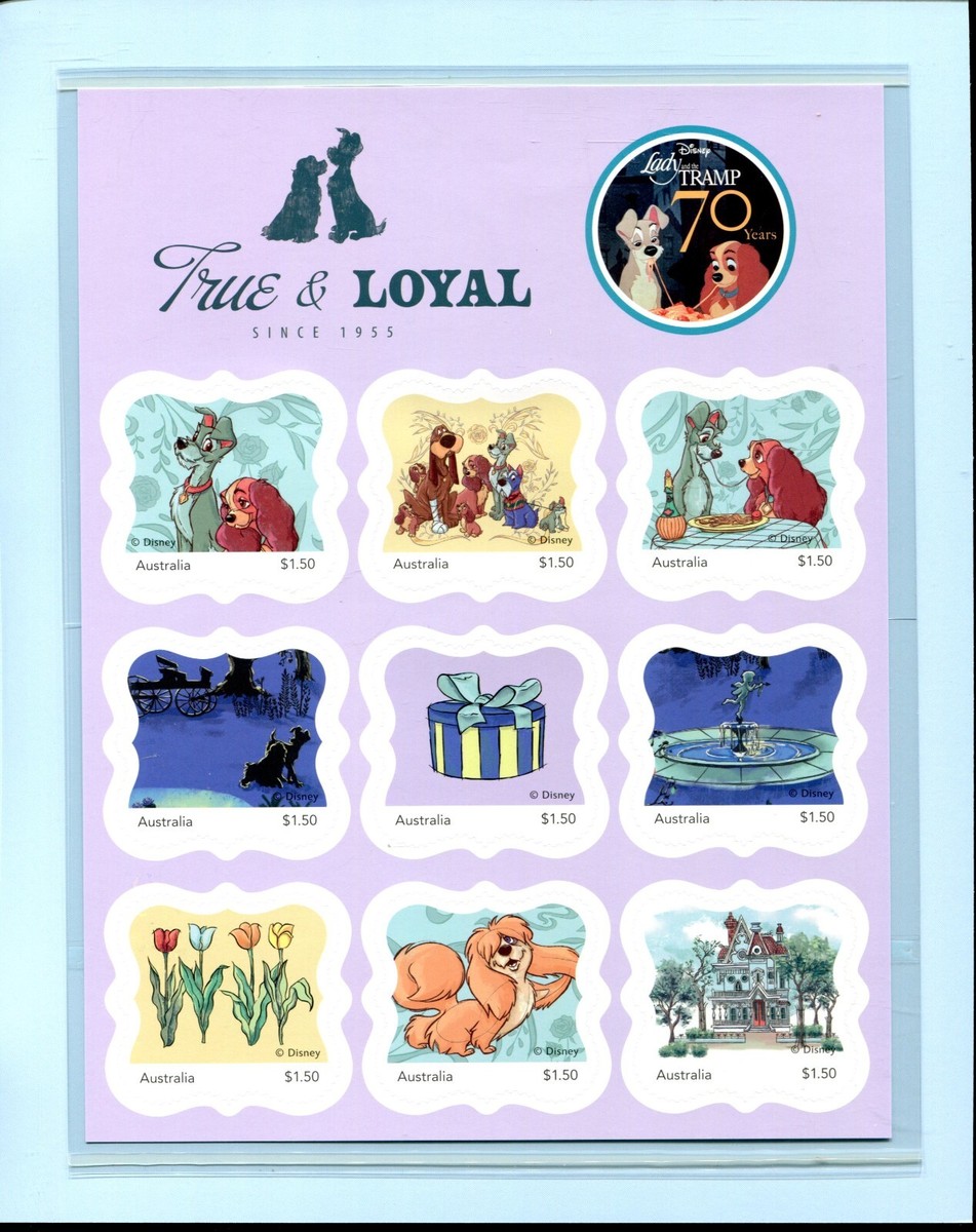 2025 Disney Lady and The Tramp 70 Years - Post Office Pack | eBay UK