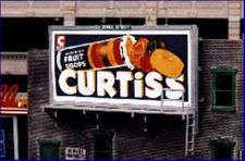 Blair Line  N Scale  Laser Cut Billboard  Wall Style  1435