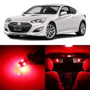 Details About 10 X Red Interior Led Lights Package For 2010 2016 Hyundai Genesis Coupe Tool