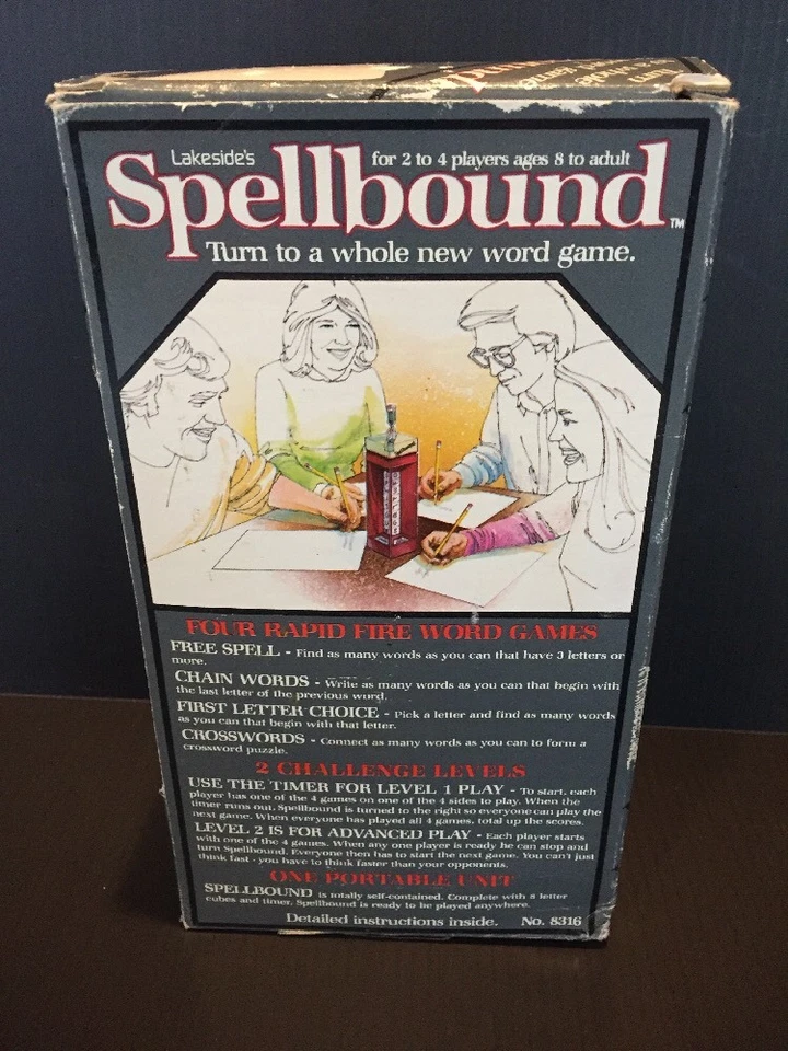 B9) Spellbound by Lakeside Dice Spelling game COMPLETE - Image 2 of 4