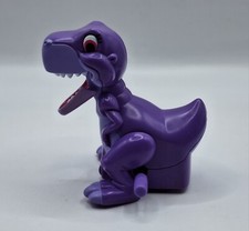 The Land Before Time Chomper Wind-Up Walking Burger King Toy 1997 Works