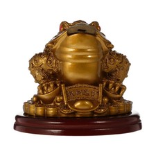 Three Leg Frog Desktop Toad Ornaments Perfect Gift House Decoration