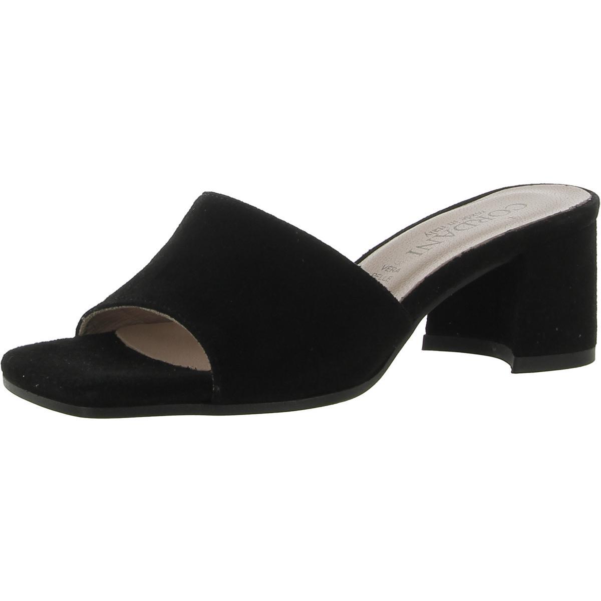 Женские босоножки Cordani Irene из черной замши на высоком каблуке 35 см (B,M) BHFO 3244