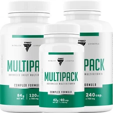 Trec Nutrition Multi Pack - 60-240 Capsules - Multivitamin Multimineral Health