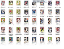 2022 Topps Series 1 Base Singles #166-330 - Pick your card