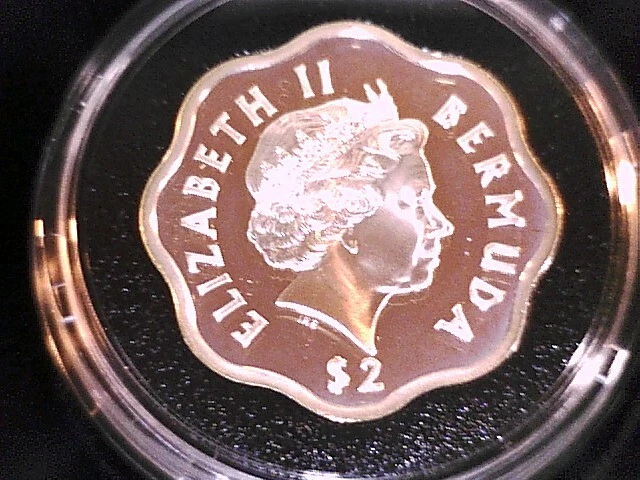 Bermuda 2000 Two Dollar Silver Proof 'Millennium' - Image 4 of 4