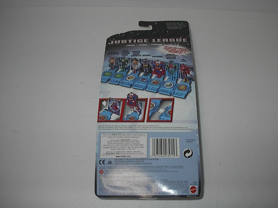 DC COMICS MATTEL LIGA DE LA JUSTICIA HALCÓN 2003 NUEVO PRIMERA SERIE. Foto 3 de 3