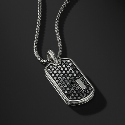 rhinestone dog tag