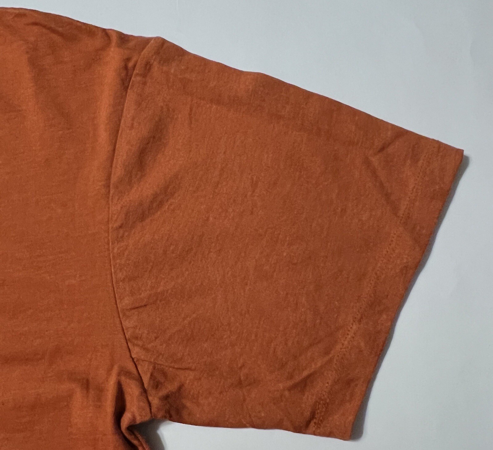 Bass Pro Shop Medium Men’s Tshirt Orange With Deer Graphic And Saying 