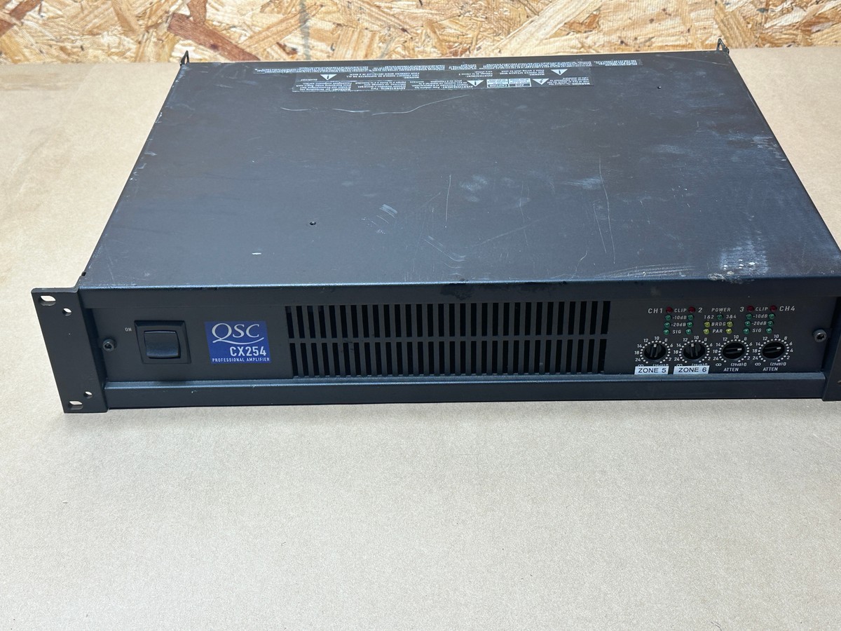 アンプ QSC 2422 QSC DCA 2422 2-Channel Power Amplifier – Strong Technical Services