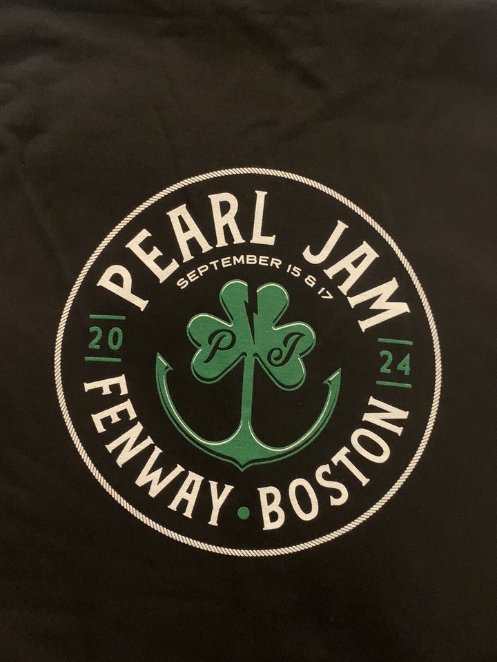 Pearl Jam Boston Hat Fenway Park 2024 Tour Snapback Trucker New