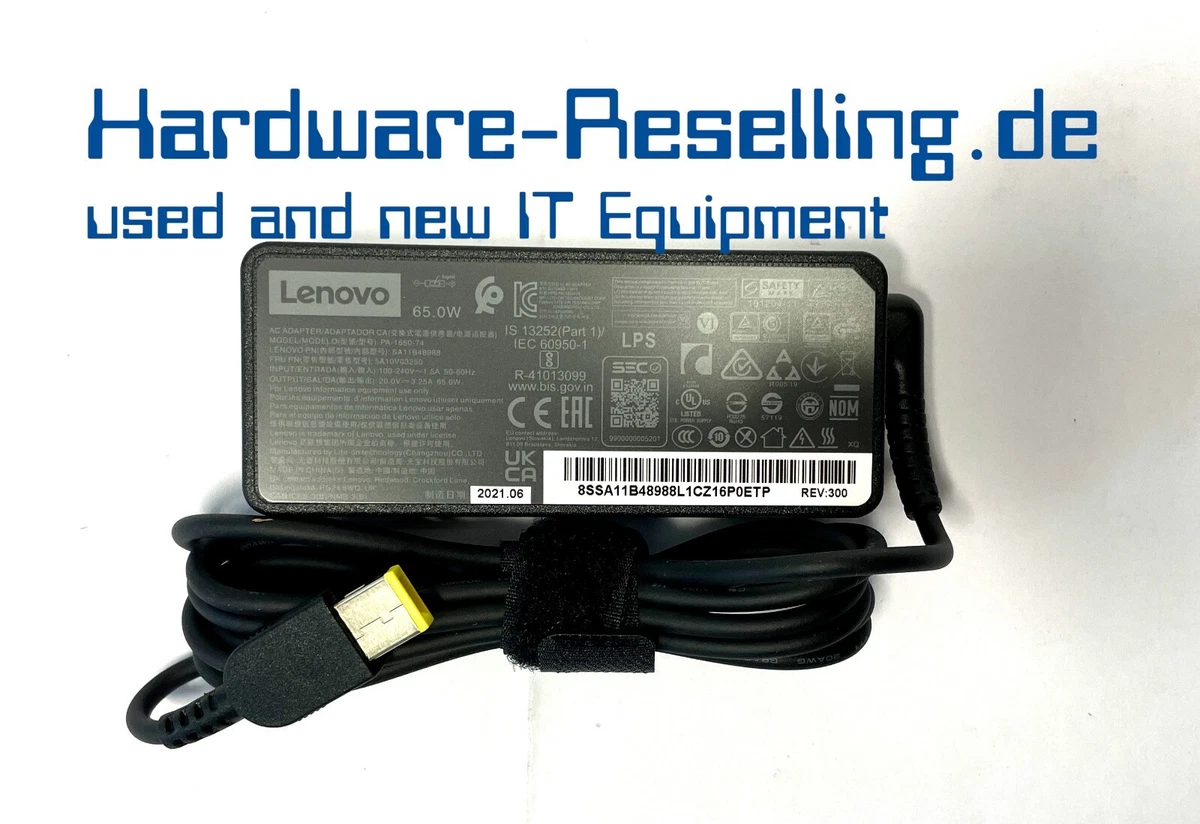 Chargeur Adaptable Pour PC Portable Lenovo 20V-3.25A Chargeur Adaptable Pour PC Portable Lenovo 20V-3.25A