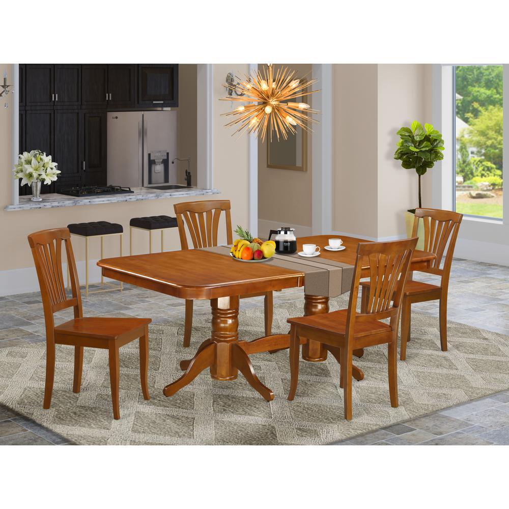 5 Pc Dining room set-Dining Table and 4 Kitchen Dining