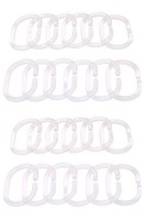 Ikea Ringsjon Clear Shower Curtain Rings 24 Pcs, New, Free Shipping on sale Ikea Ringsjon Clear Shower Curtain Rings 24 Pcs, New, Free Shipping on sale