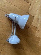 Anglepoise Original 1227 Brass Wall Light Linen White ex Display RRP £110