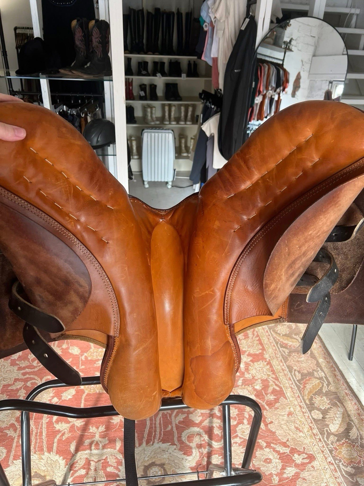 Stubben Siegfried English Saddle 18” Seat - 6” Gullet