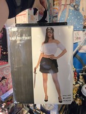 Costume Black Pirate Skirt Large New/Unworn