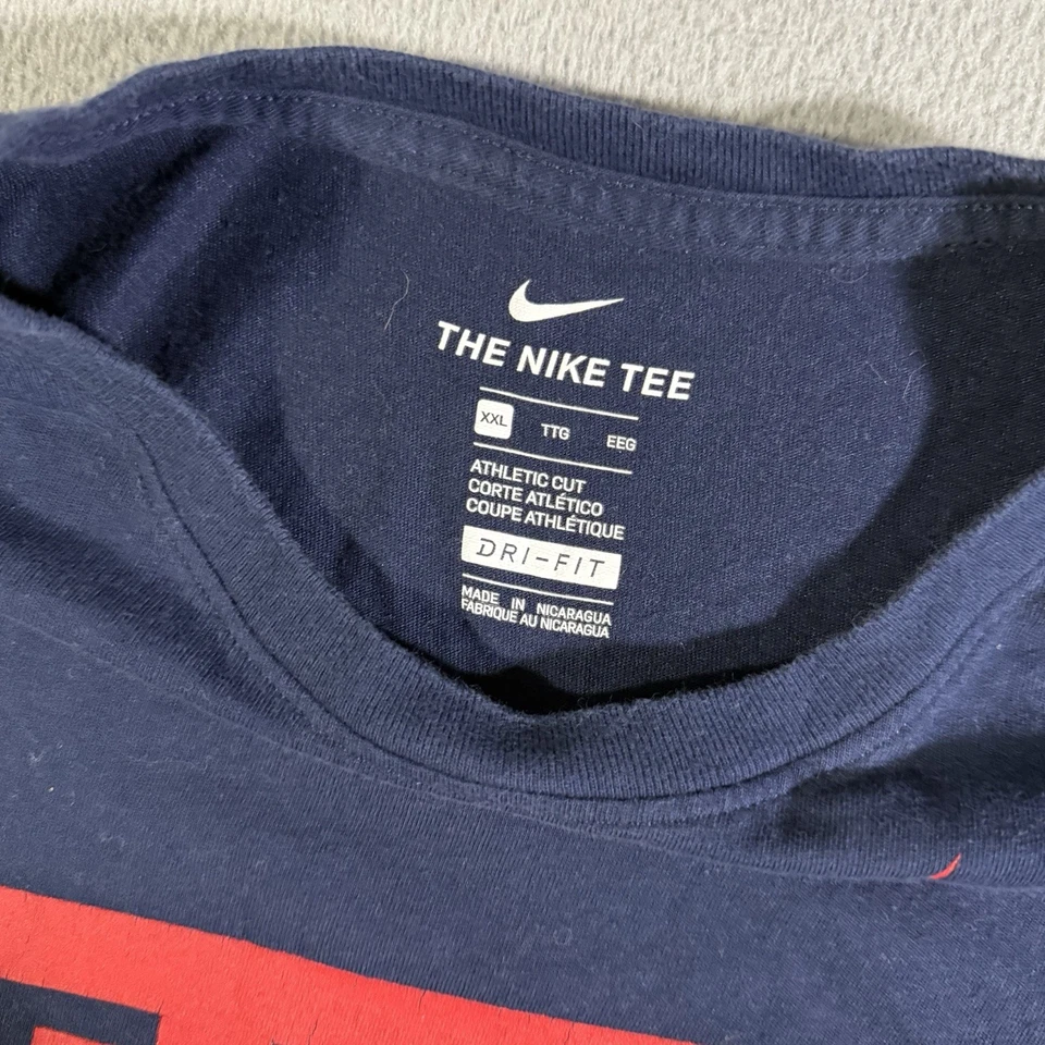 Camisa Cleveland Cavaliers Para Hombre XXL Azul Nike The Land Cavs Dri-Fit Top Foto 2 de 4