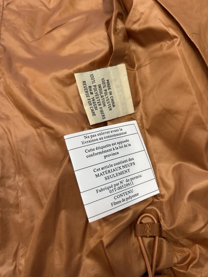 NWOT Drake Waterfowl Synthetic Down Pac-Vest Bronze Rust Small - Image 4 of 4